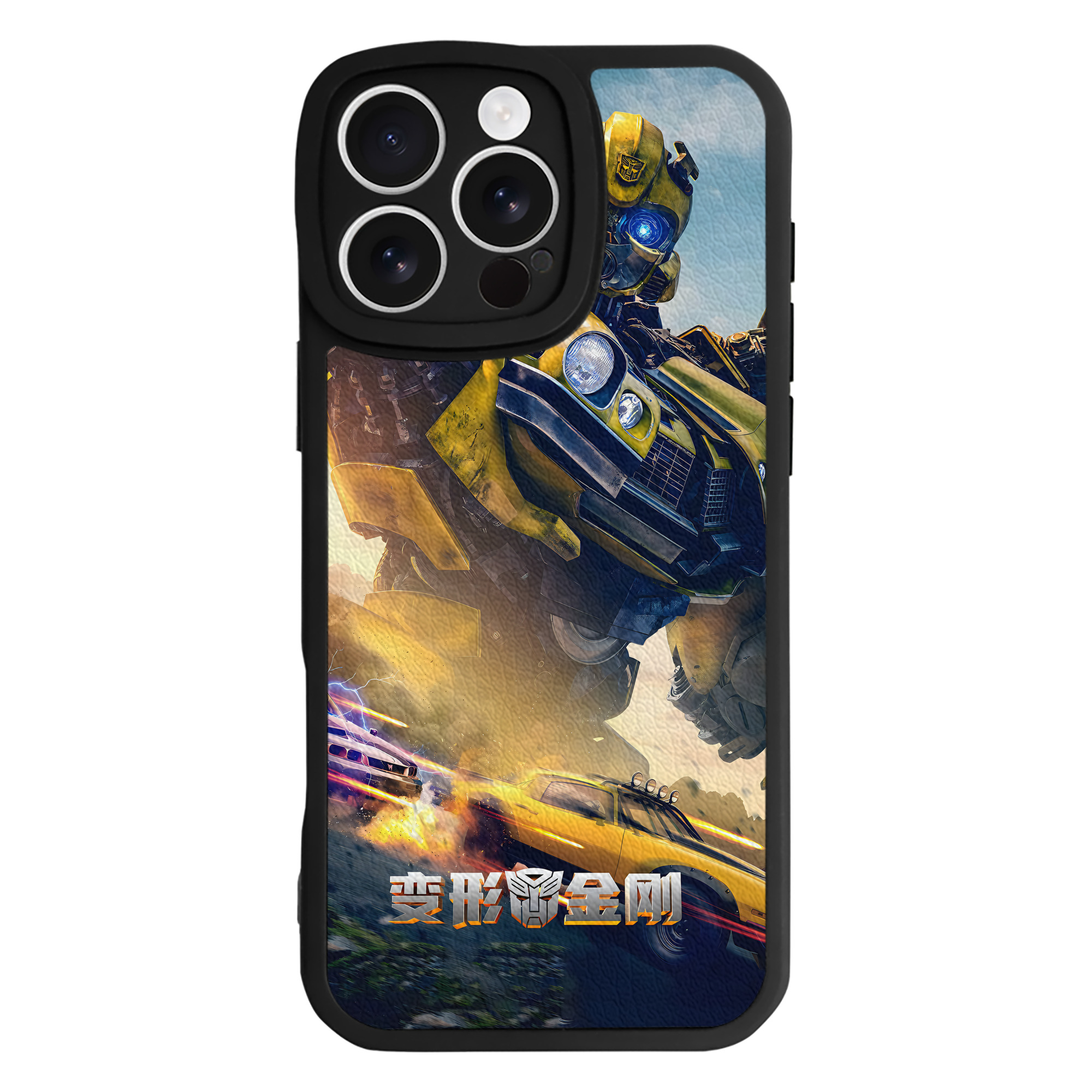（画像用） Transformers トランスフォーマー 【iPhone 16シリーズ対応】シリコンスマホケース（レザー調） 材質：シリコン